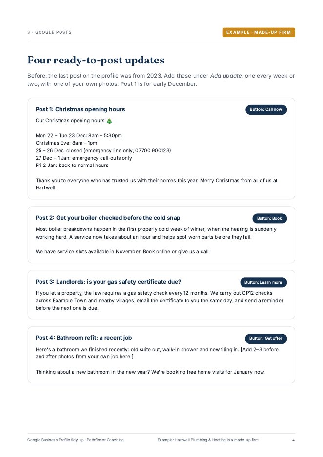 Example pack page 4